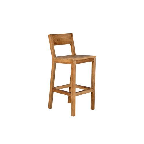 Teak Outdoor Bar Chair