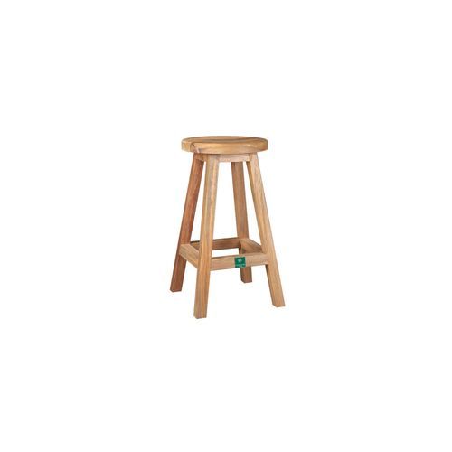 Teak Outdoor Counter Height Stool