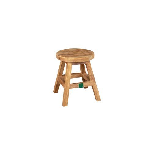 Teak Outdoor Round Stool
