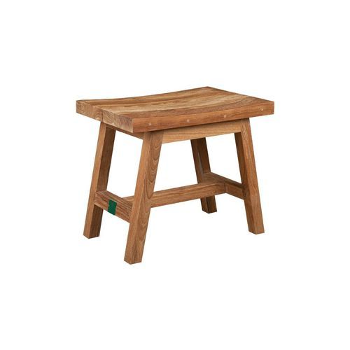 Teak Rectangular Stool