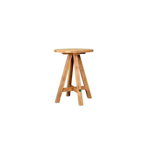 Teak Round Bar Table