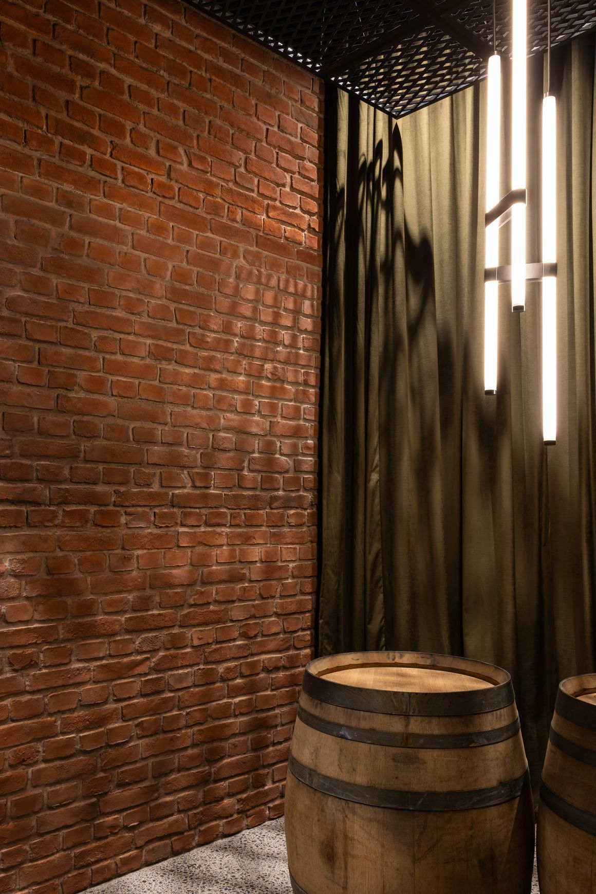 Loft Brick Wall Panels by Muros | Burnt Red Brickworks