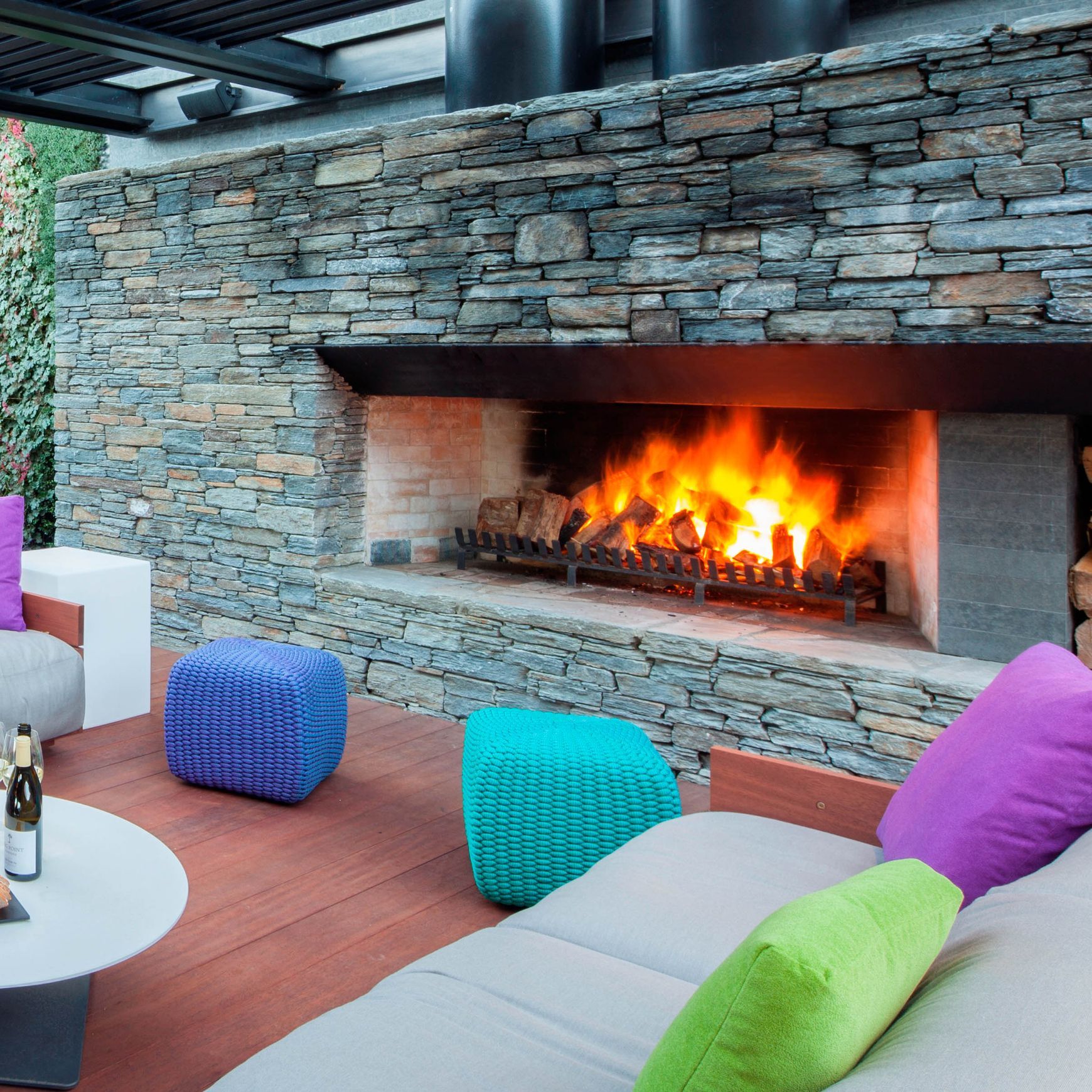 Warmington | Outdoor Wood Traditional Fire