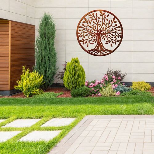 Tree Of Life  - Laser Cut Corten Steel Wall Feature