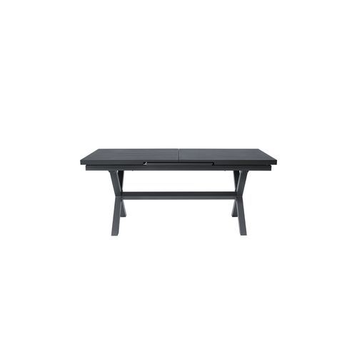 Tuba Outdoor Aluminium Patio Dining Extension Table 180-240 X 100cm