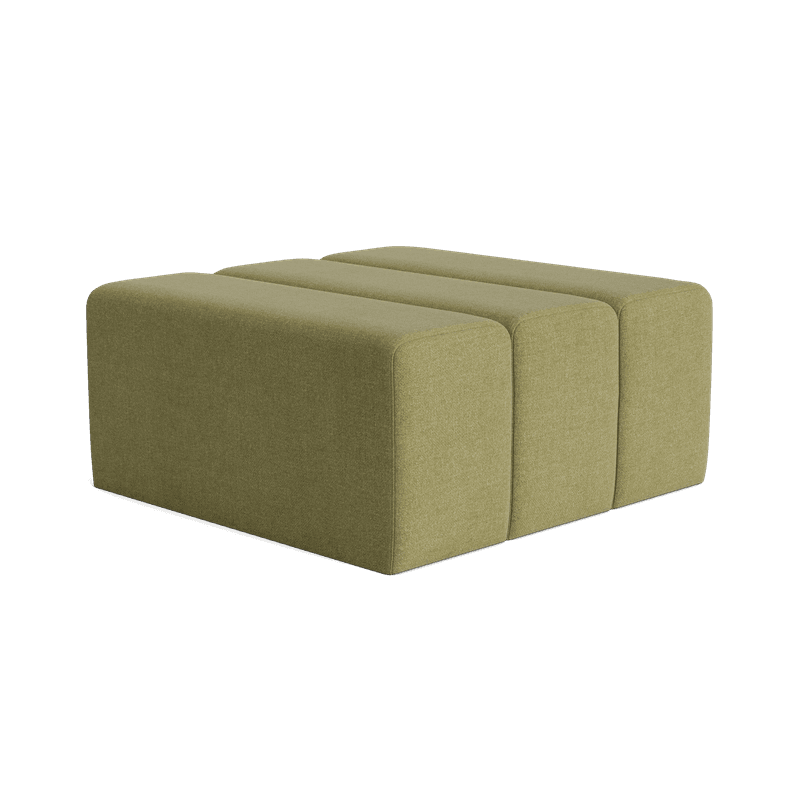 Niche Ottoman Large - Fossil Eucalyptus