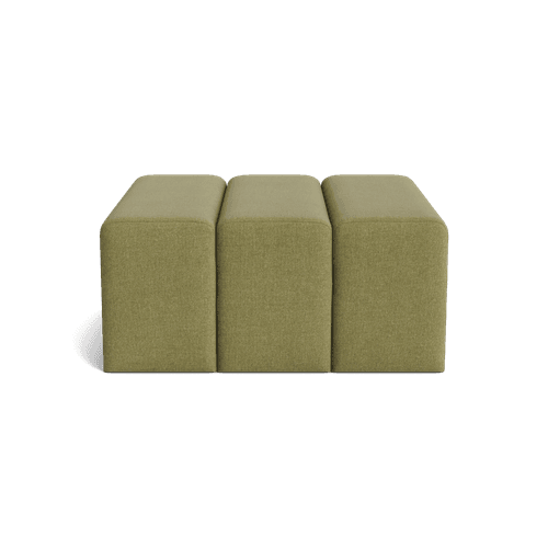 Niche Ottoman Large - Fossil Eucalyptus
