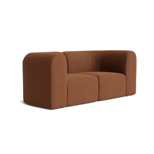 Berg 2 Seater Sofa - Corduroy Cocoa