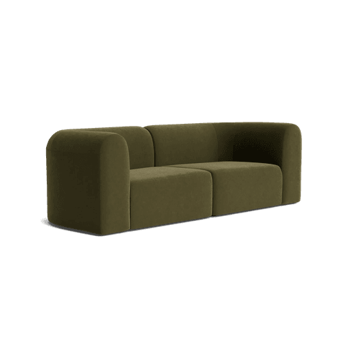 Berg 3 Seater Sofa - Eden Leaf