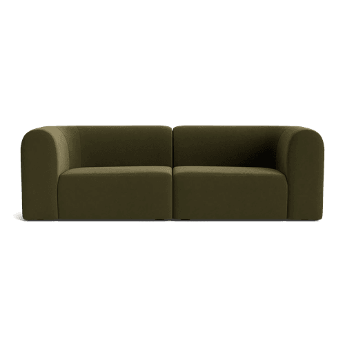 Berg 3 Seater Sofa - Eden Leaf