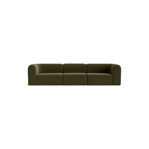 Berg 4 Seater Sofa - Eden Leaf