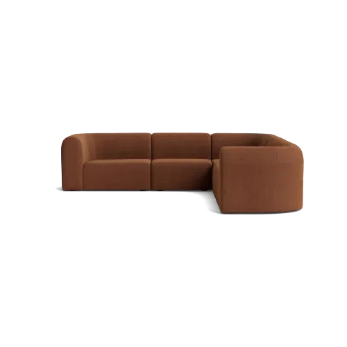 Berg Corner Sofa - Corduroy Cocoa