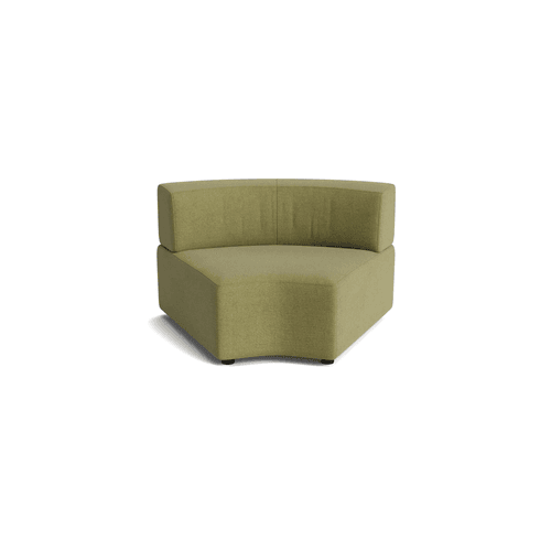 Stretch Angled Corner Module - Fossil Eucalyptus