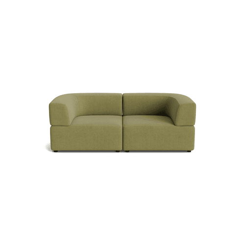 Stretch 3 Seater Sofa - Fossil Eucalyptus