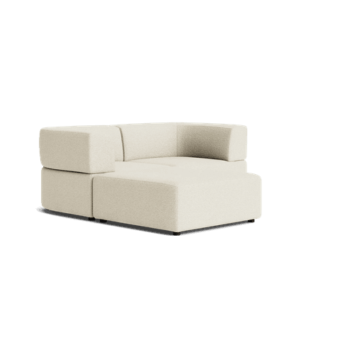 Stretch 3 Seater Chaise Sofa - Copenhagen Grey