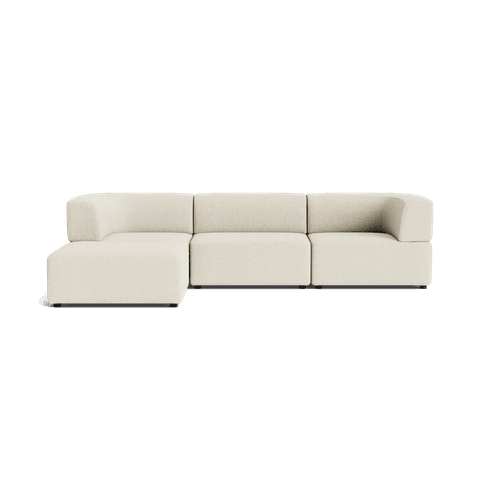 Stretch 4 Seater Chaise Sofa - Copenhagen Grey