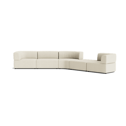 Stretch Large Angled Gap Sofa - Copenhagen Grey