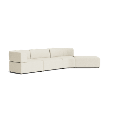 Stretch Open Angled Sofa - Copenhagen Grey