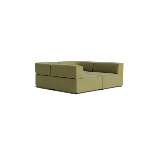 Stretch Pit Sofa - Fossil Eucalyptus