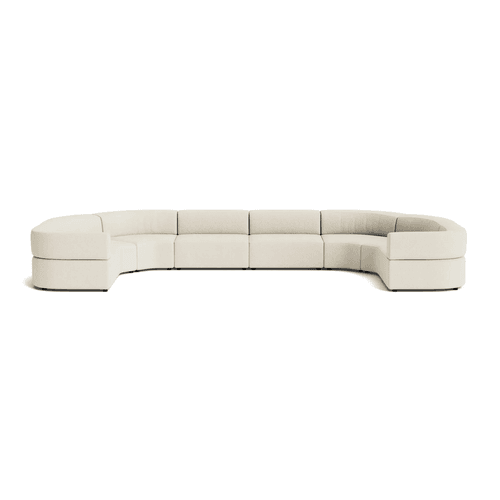 Stretch U Shape Modular Sofa