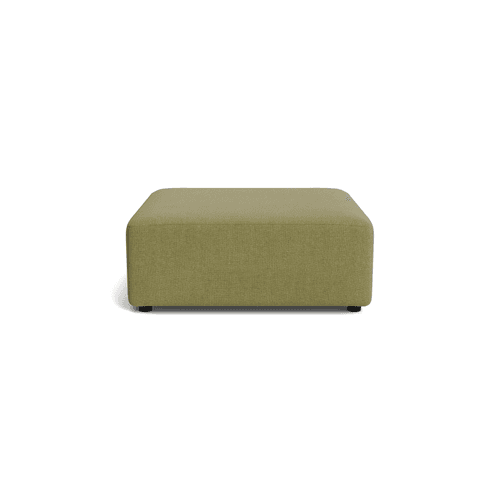 Stretch Ottoman - Fossil Eucalyptus