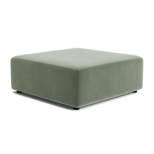 Stretch Ottoman - Opal Ocean