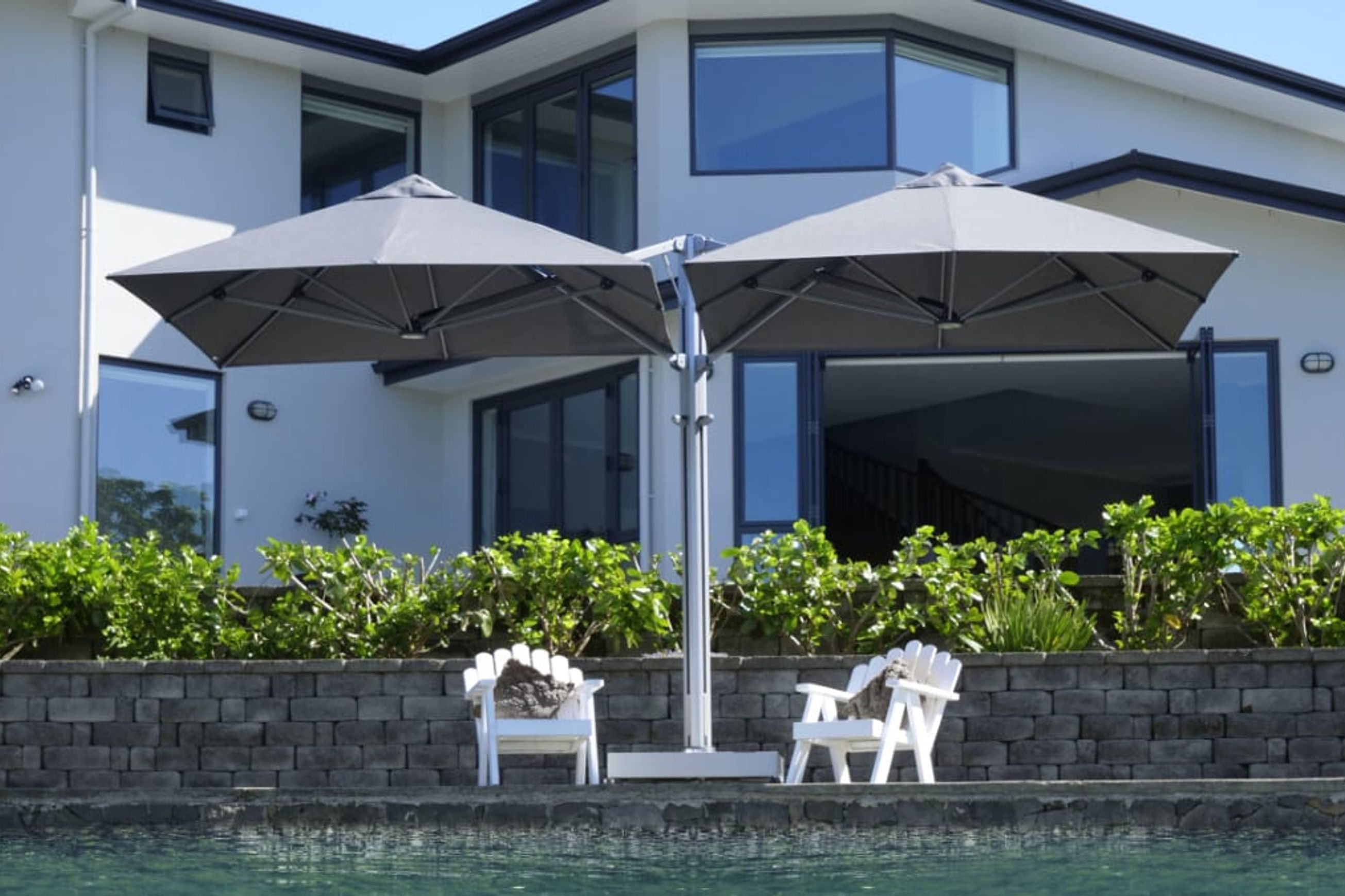 Shadowspec Unity Multi-Canopy Cantilever Umbrella