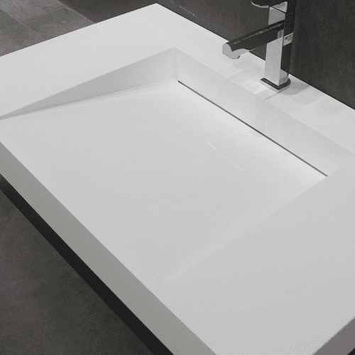 Single Bowl Ramp Basin 915mm Wall Hung B6036