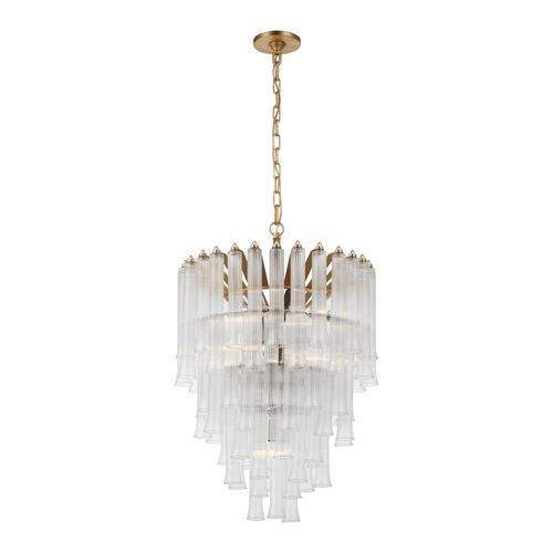 Visual Comfort Julie Neill Lorelei Small Waterfall Chandelier