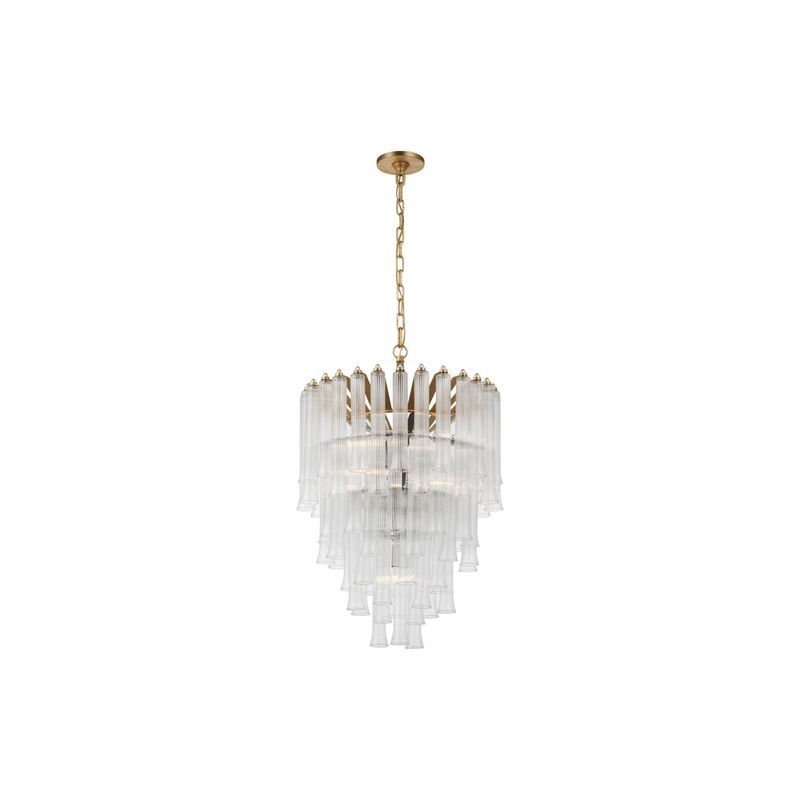 Visual Comfort Julie Neill Lorelei Small Waterfall Chandelier