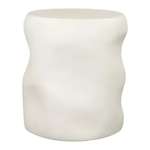 Rhodes Outdoor Side Table - White