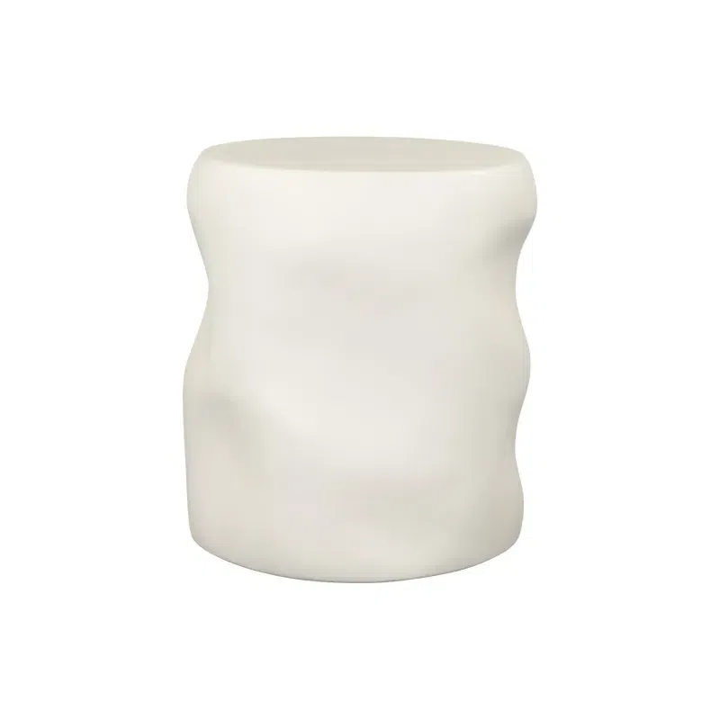 Rhodes Outdoor Side Table - White