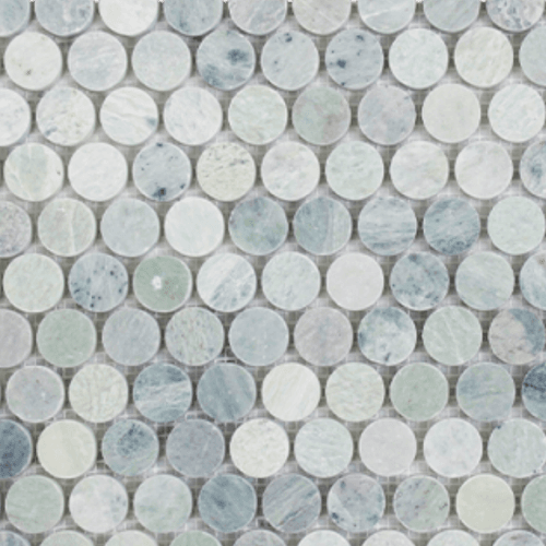 Ming Green Honed Penny Round