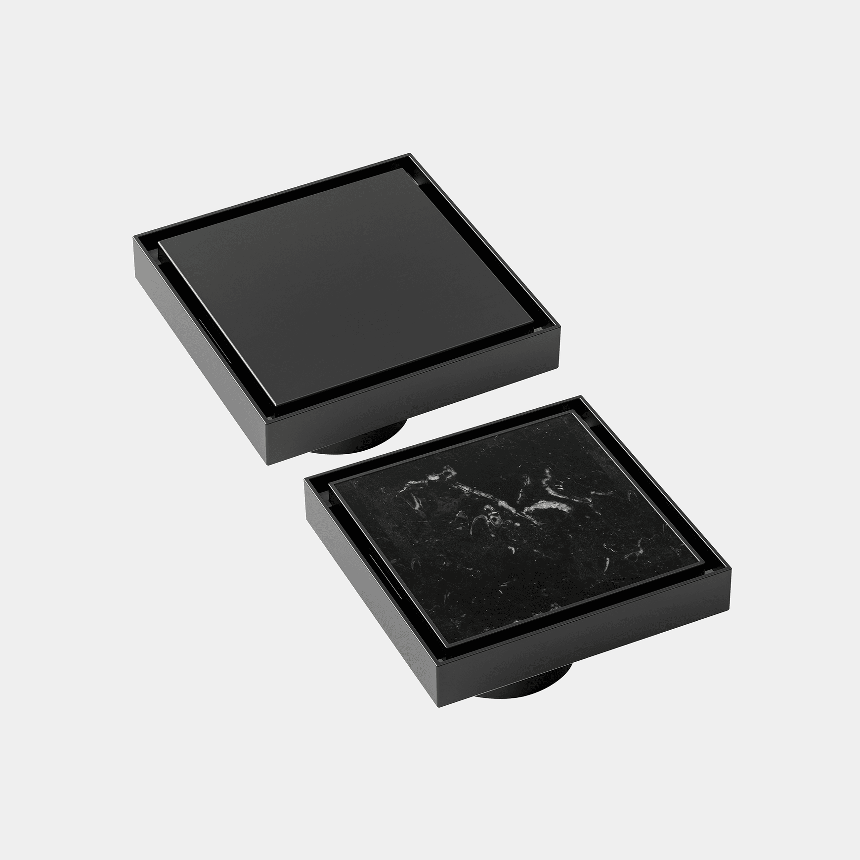 Versa Square Tiled Shower Waste & Full Undermount Kit