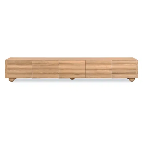 Flow Entertainment Unit 260cm - Oak