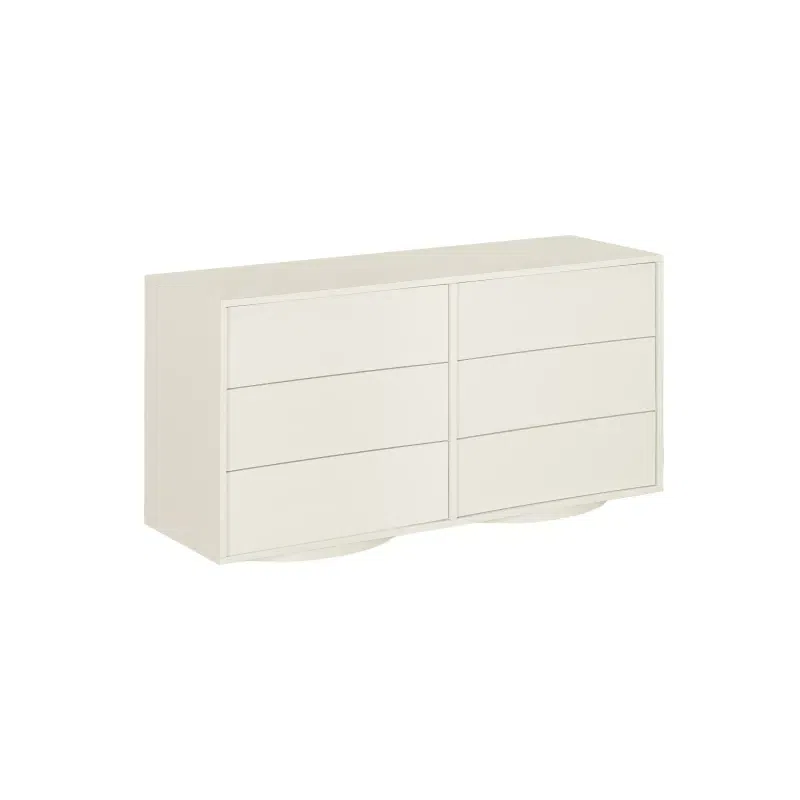 Tide 6 Drawer Chest - Porcelain