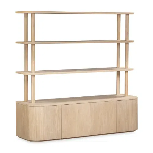 Breeze Shelving Unit Large - Oak