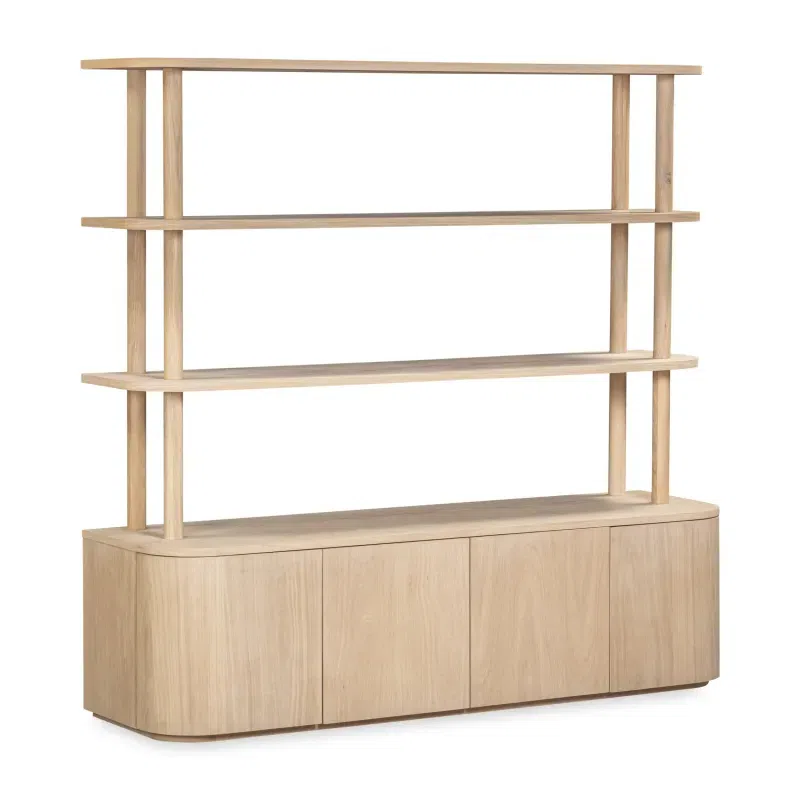 Breeze Shelving Unit Large - Oak