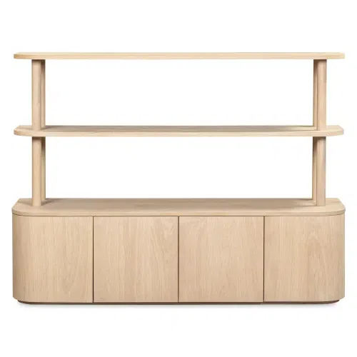 Breeze Shelving Unit Medium - Oak