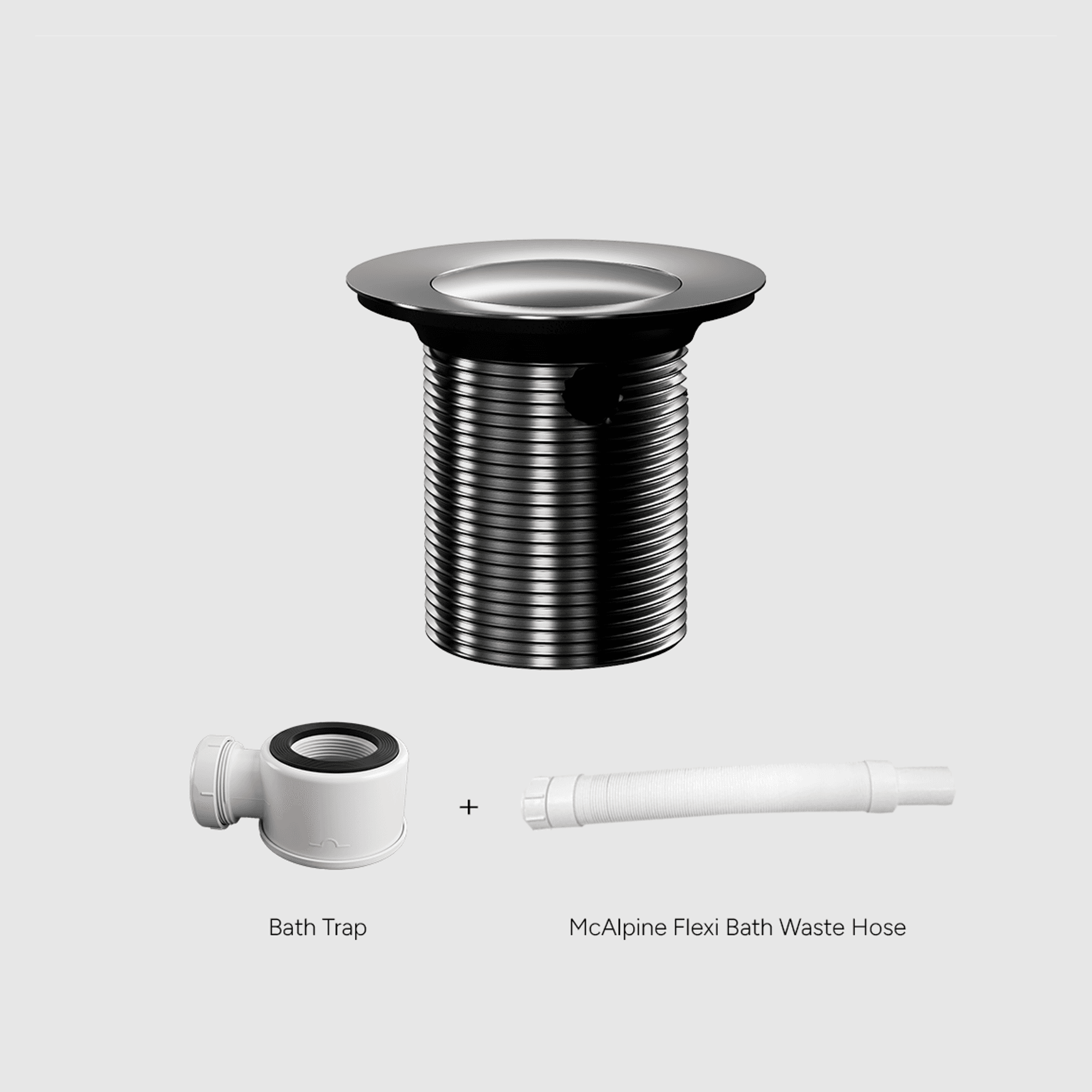 Versa Pop Up Bath Waste Kit 40mm | Overflow