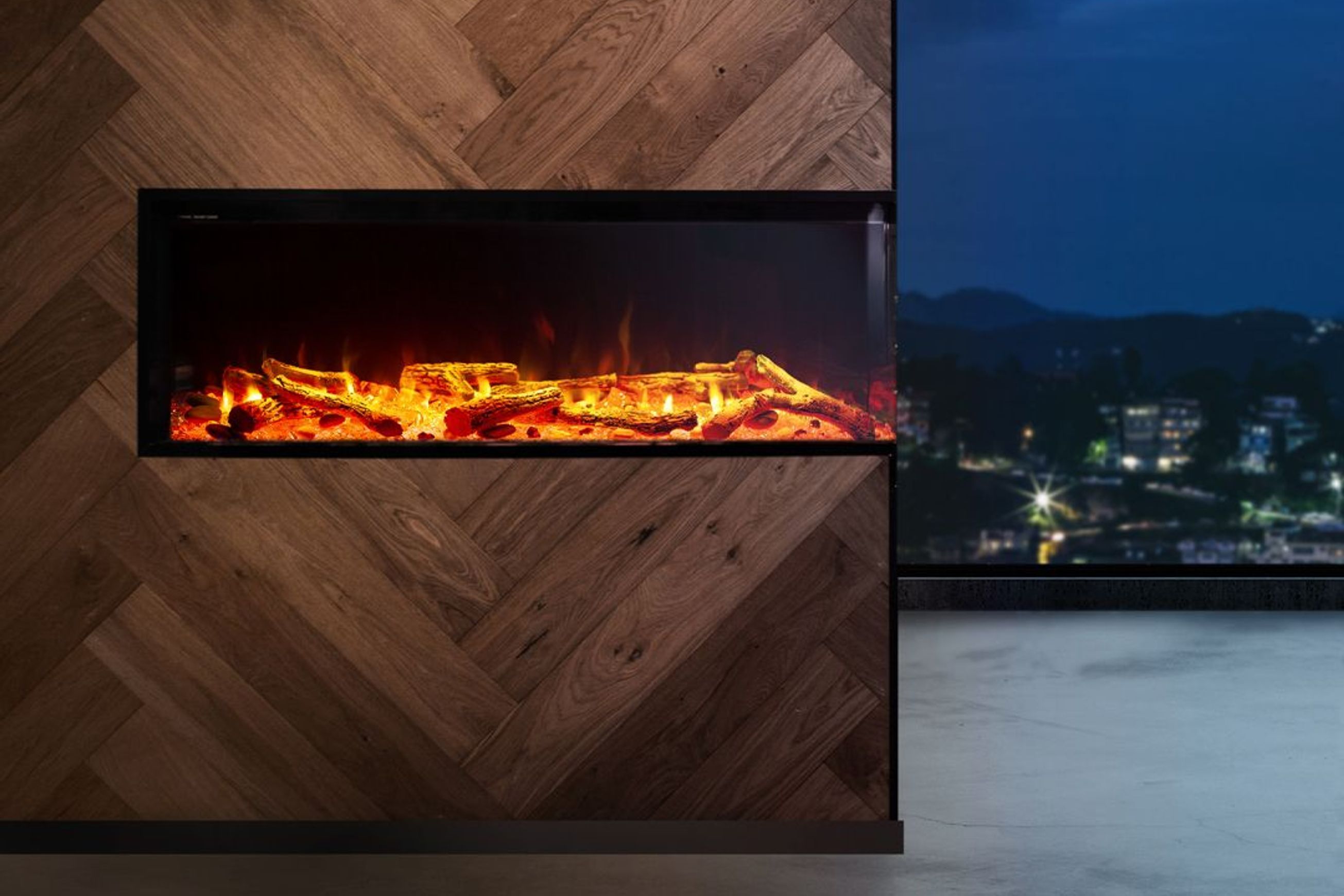 Visionline View Electric Fireplace