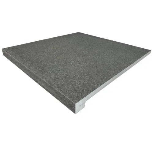 Volcanic Ash | Porcelain Dropface Pool Coping