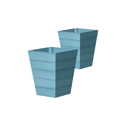 WINAWOOD Planter Pot Set of 2 - Large - Powder Blue