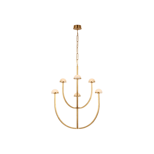 Pedra Large Two-Tier Chandelier