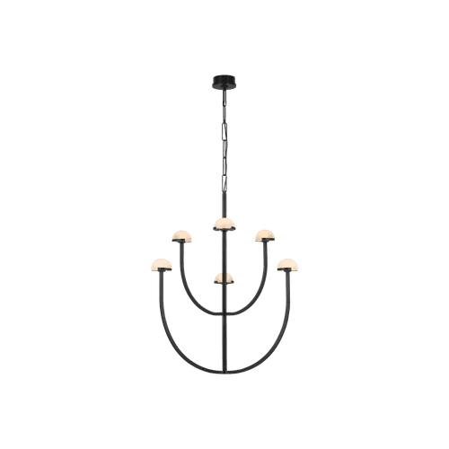 Pedra Large Two-Tier Chandelier