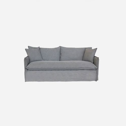Wallace Slip Cover Sofa | Dark Grey