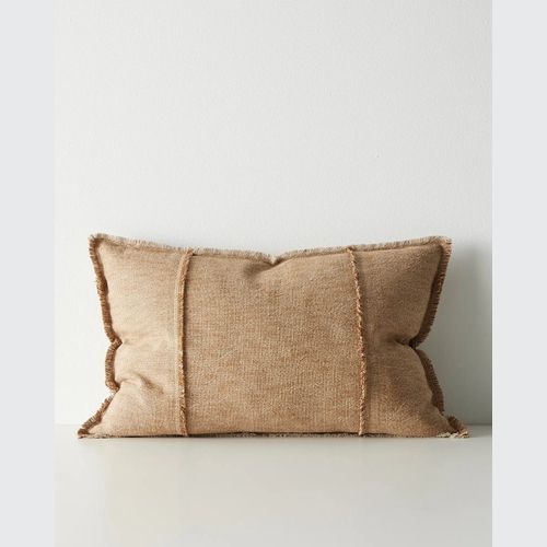 Weave Home Adela Cushion - Desert | Linen Blend