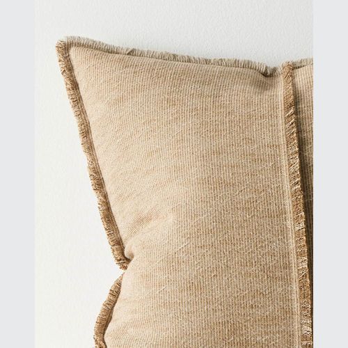 Weave Home Adela Cushion - Desert | Linen Blend