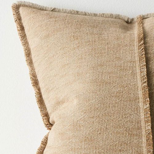 Weave Home Adela Cushion - Desert | Linen Blend