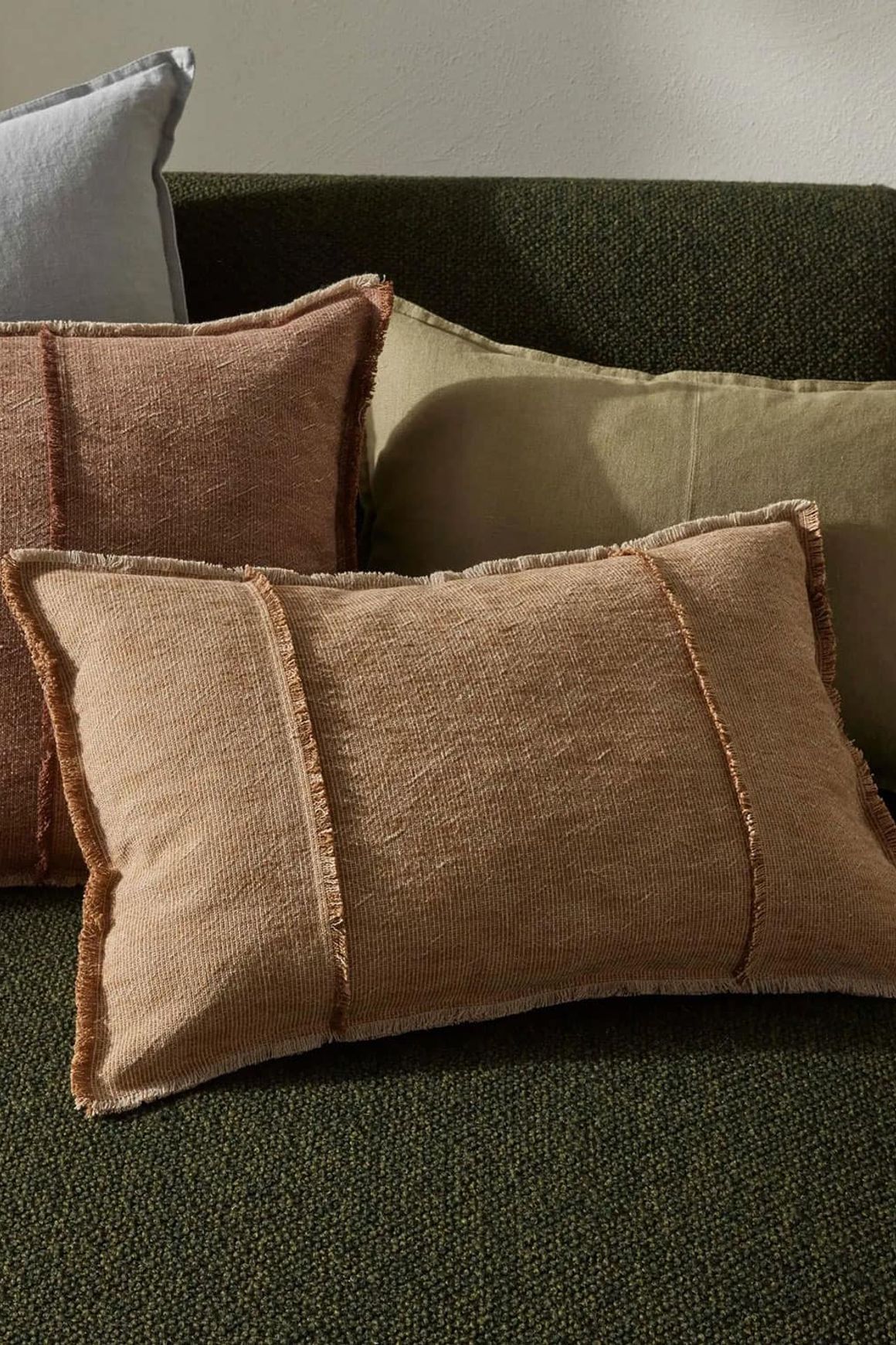 Weave Home Adela Cushion - Desert | Linen Blend